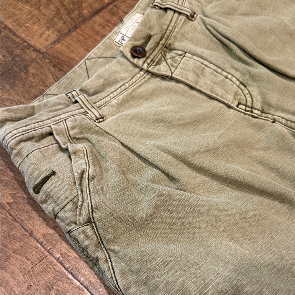 Free People Olive Flare Jeans - Picture 3 of 6